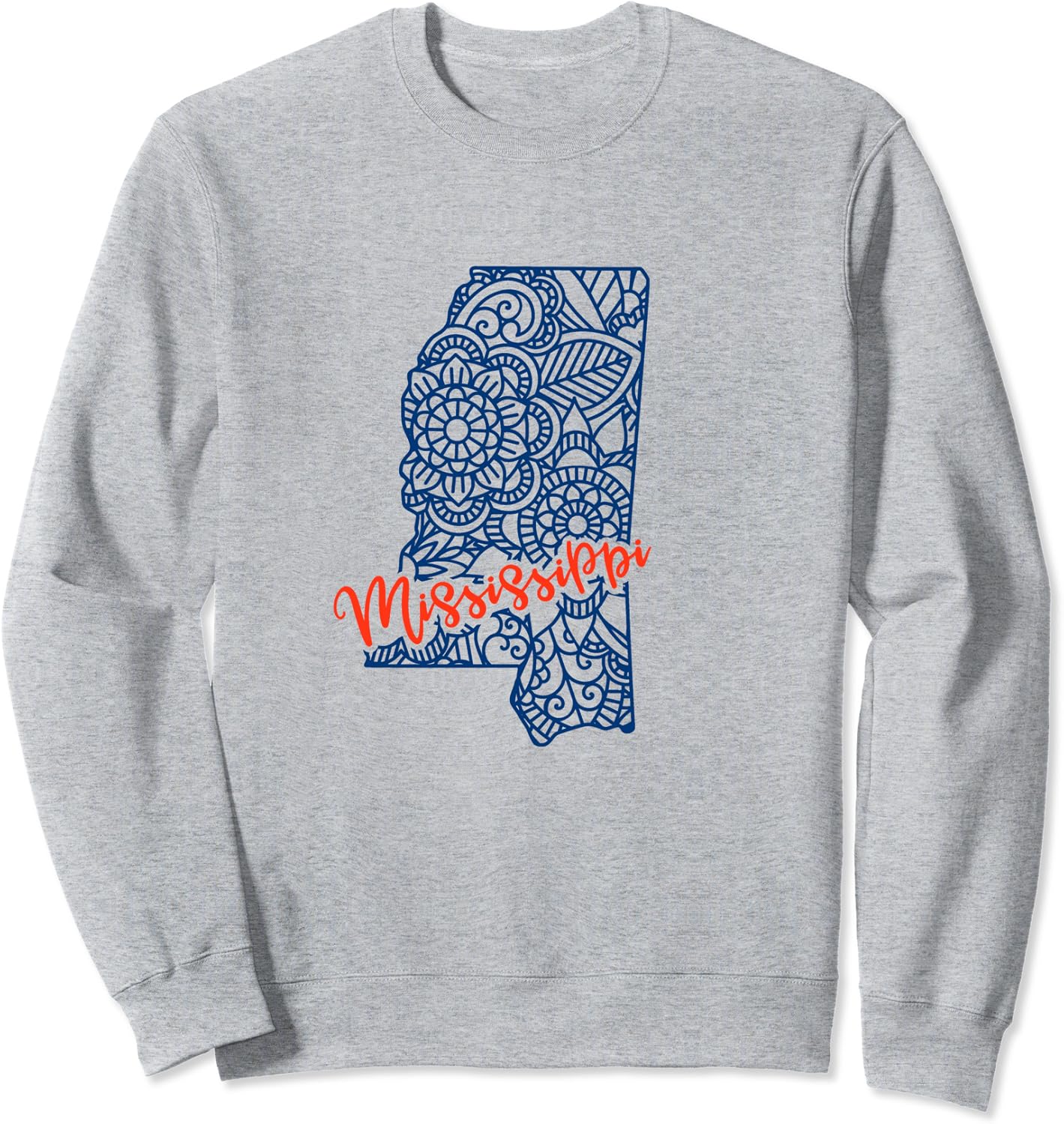 Mississippi State Pride I Love Mississippi Sweatshirt